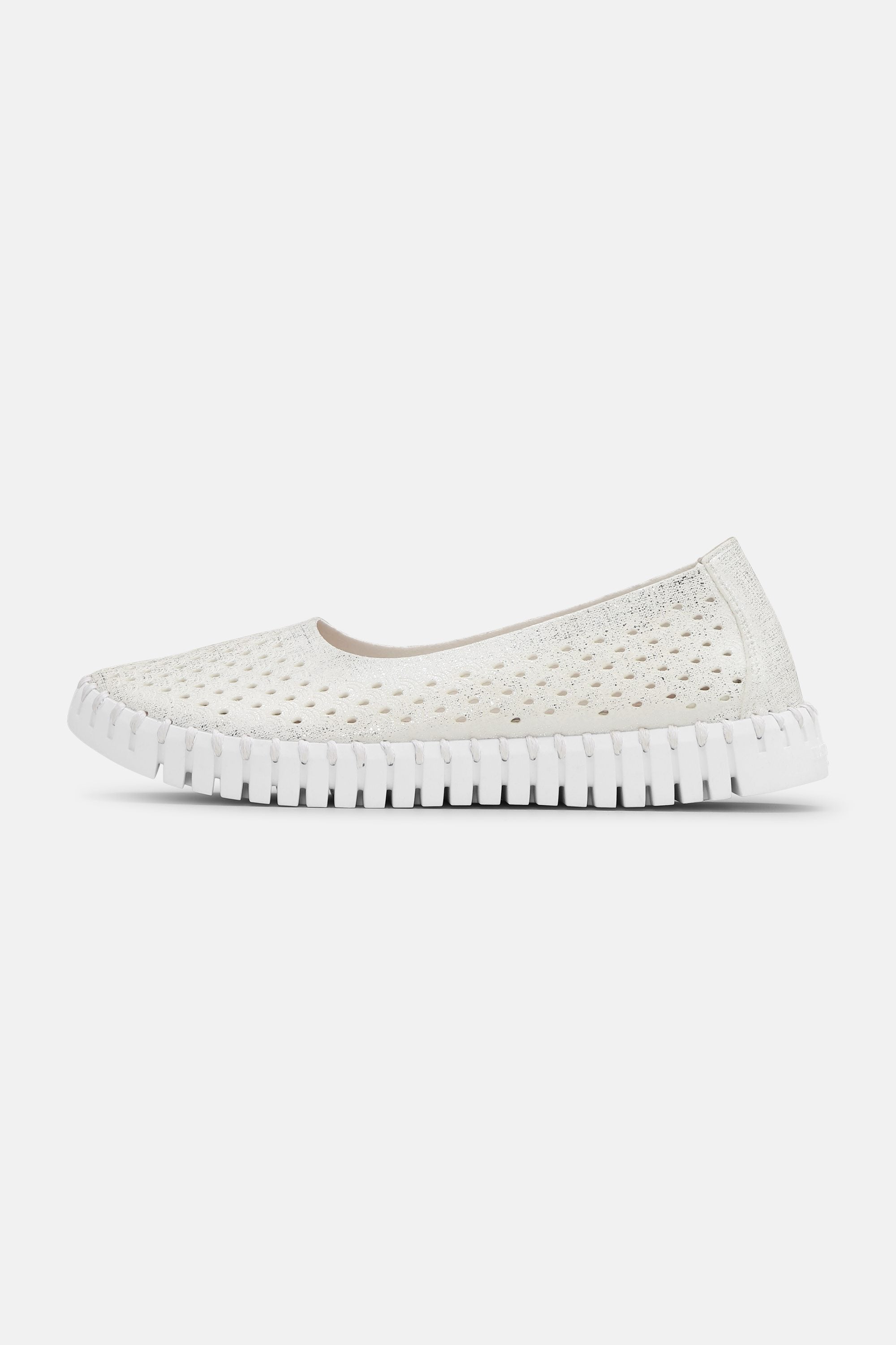 Ballerina Glitter - White White
